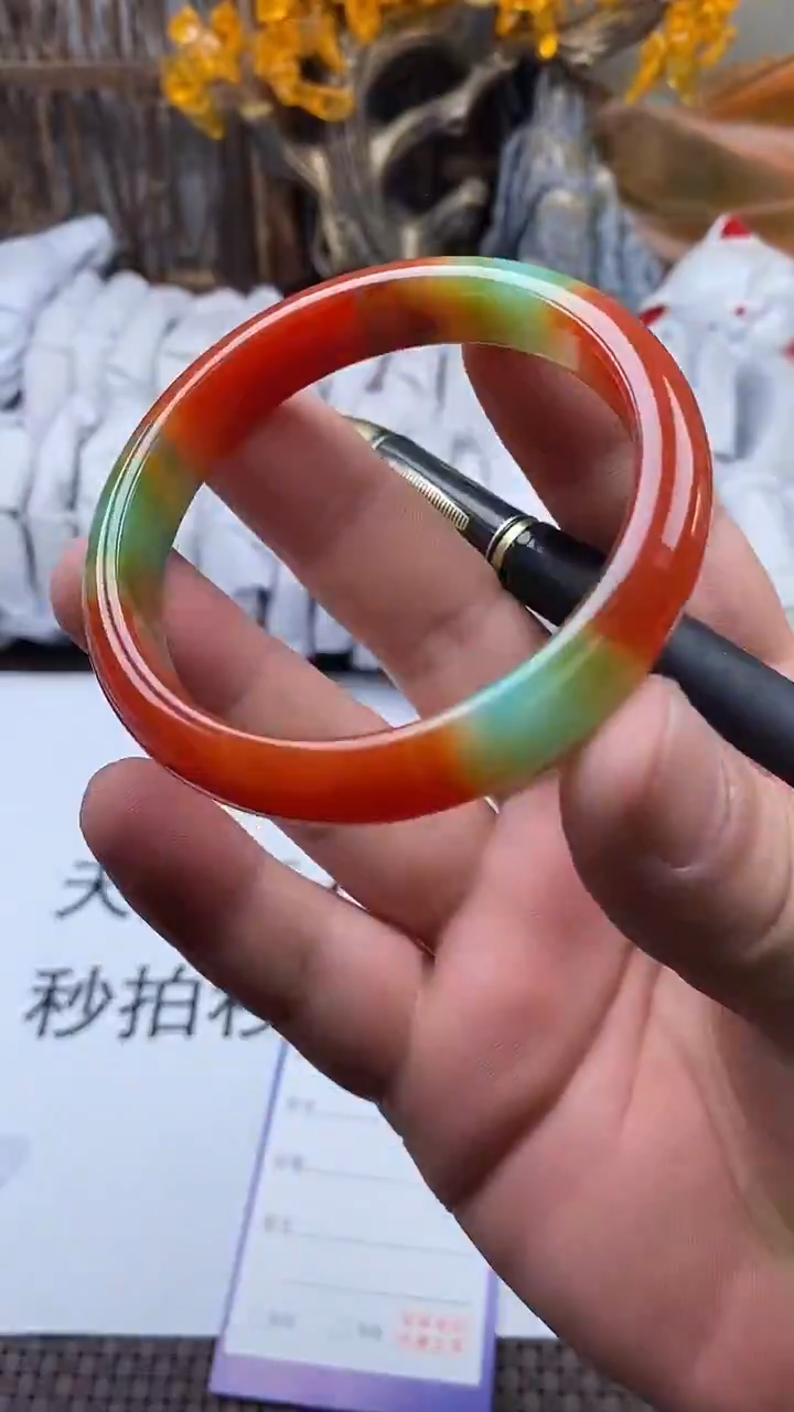 手镯玛瑙/玉髓未镶嵌200-58/9(多样性发货看清圈口下单）