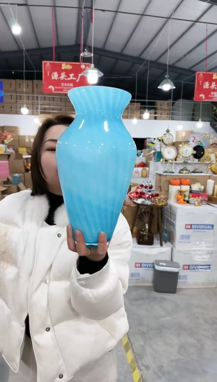 【闪购商品】无铅玻璃YOYO-花器-25早