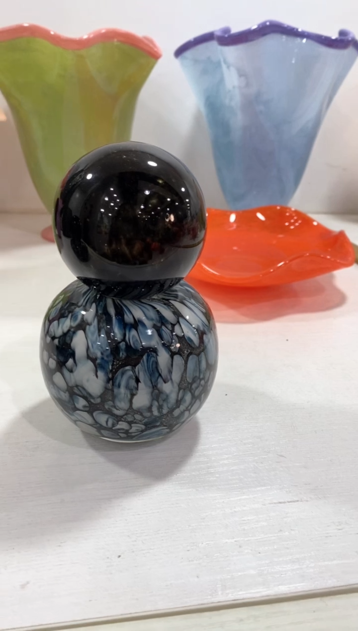 【闪购商品】琉璃慕忆家花瓶圆一套