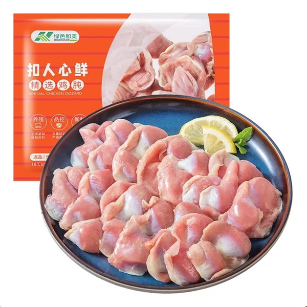绿色和美精选鸡肫 400g