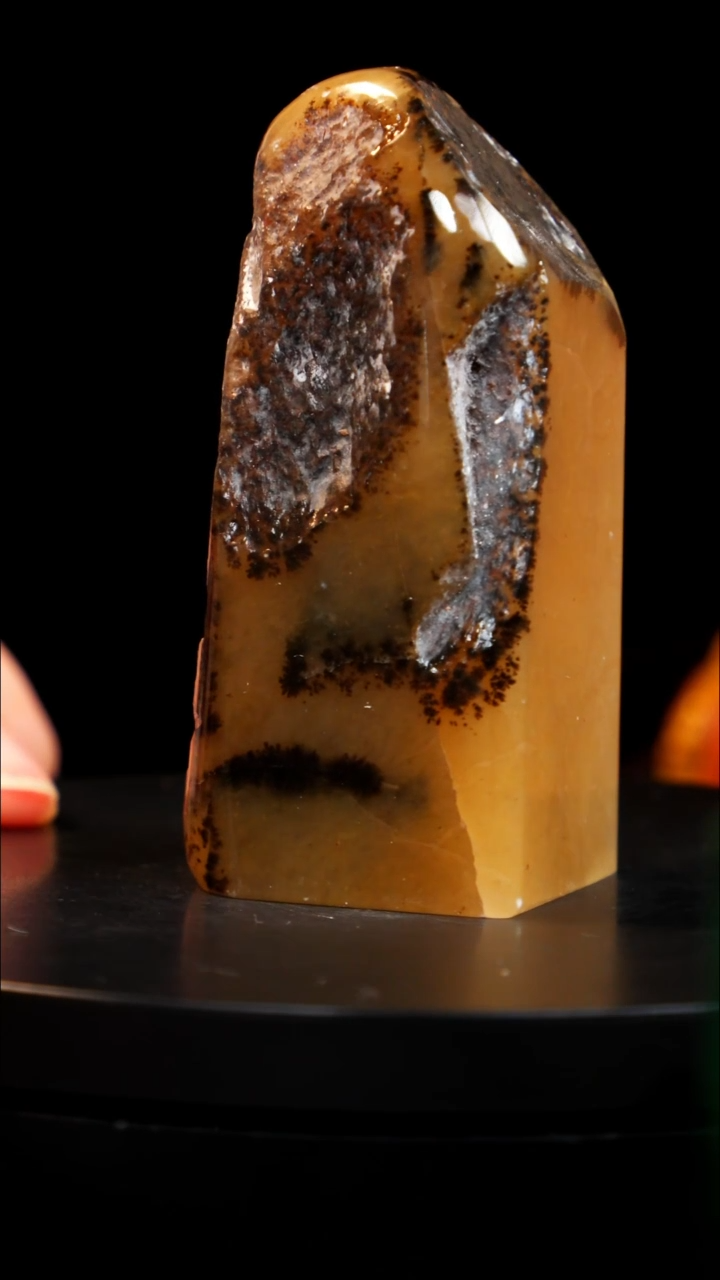 田黄石黄冻水草印章印章印章