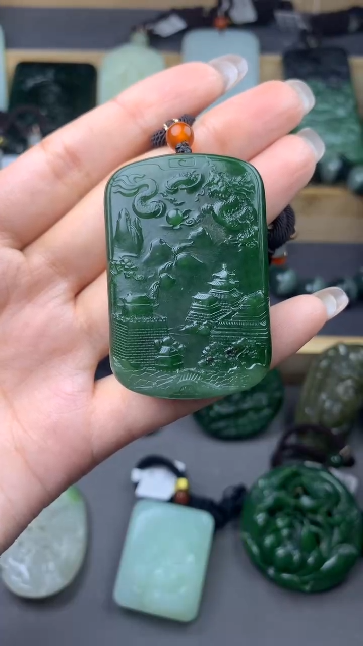 【闪购商品】定制和田玉挂件拍一发一不退不换