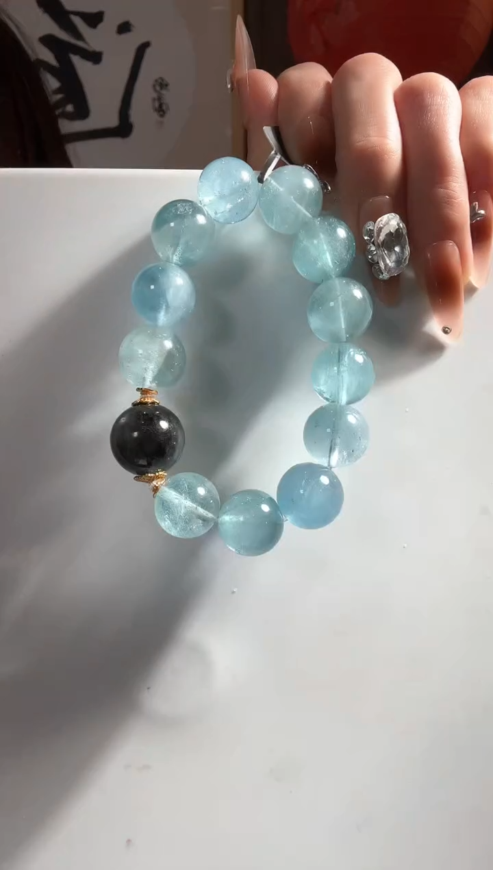 【闪购商品】托帕石SC未镶嵌E1122C 托帕石手串