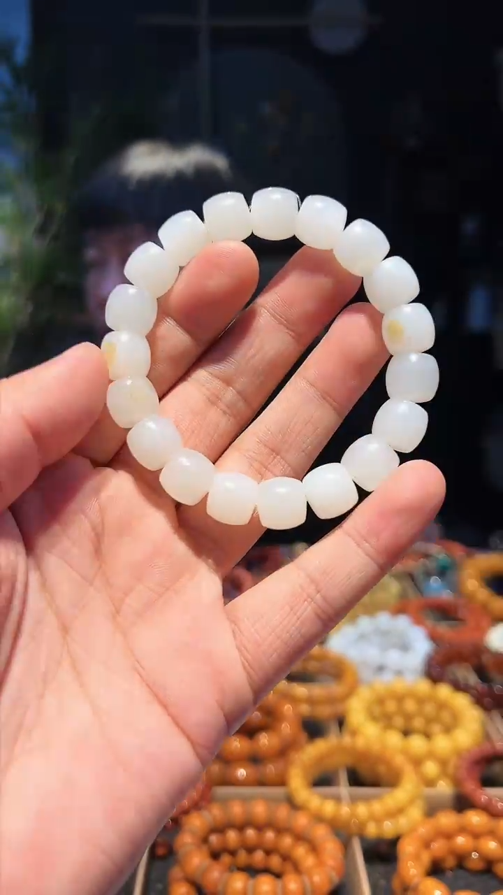 【闪购商品】和田玉手链未镶嵌12+