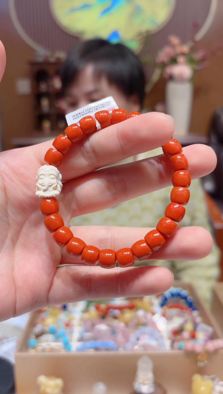 【闪购商品】南红玛瑙手串未镶嵌设计款珠串