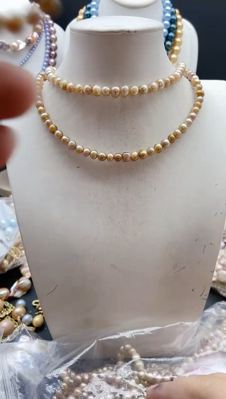 【闪购商品】淡水珍珠颈饰未镶嵌1