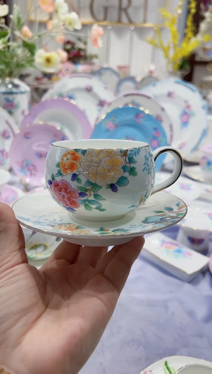 【闪购商品】骨瓷杯碟·