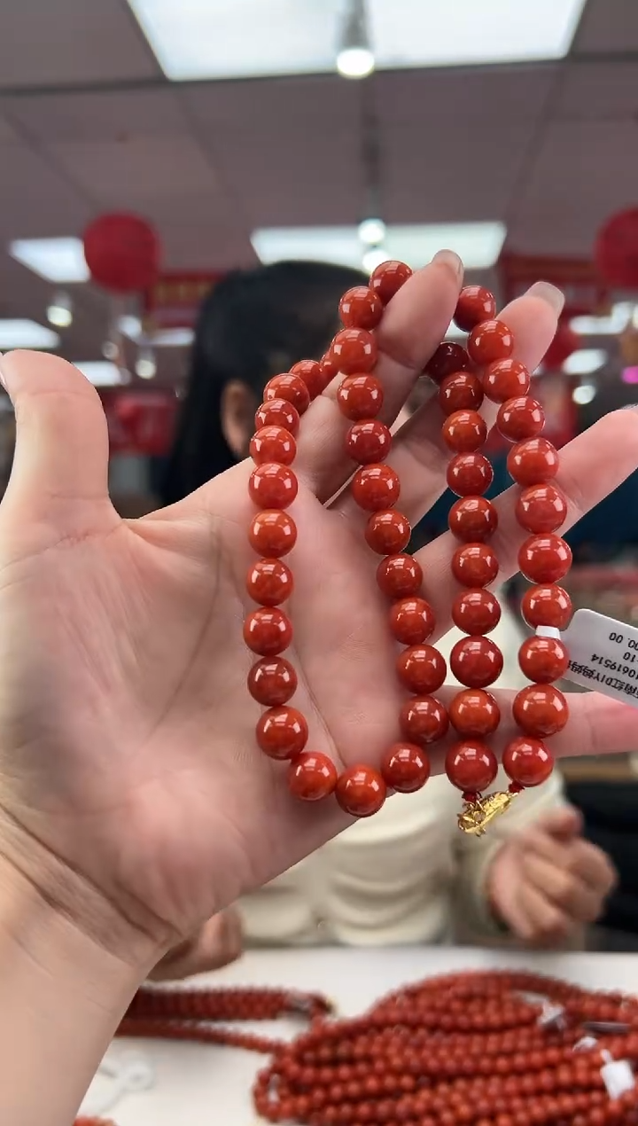 【闪购商品】南红玛瑙珠串未镶嵌多样发其一/10/710619514