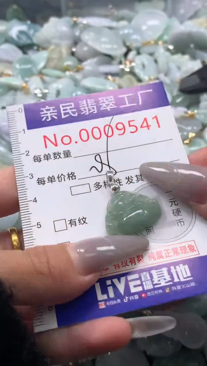 颈饰未镶嵌翡翠9541