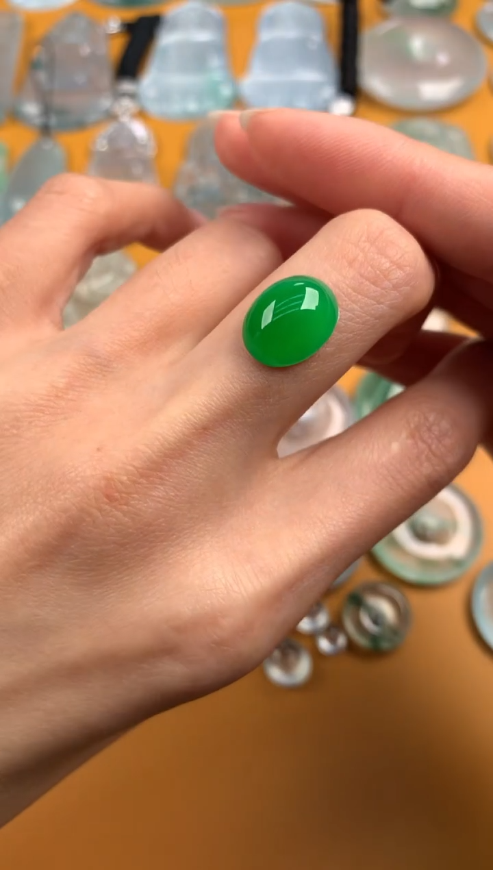 颈饰未镶嵌翡翠12.9-10-4.5