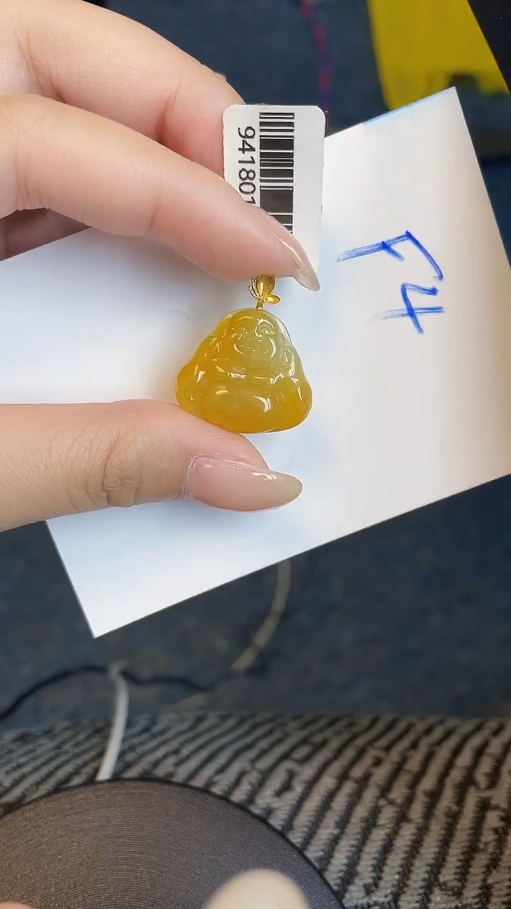 【闪购商品】翡翠颈饰18K金镶嵌00000000