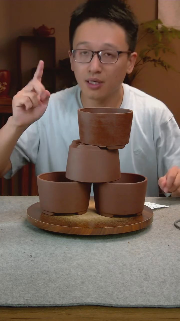 F6艾砂宜兴紫砂花盆