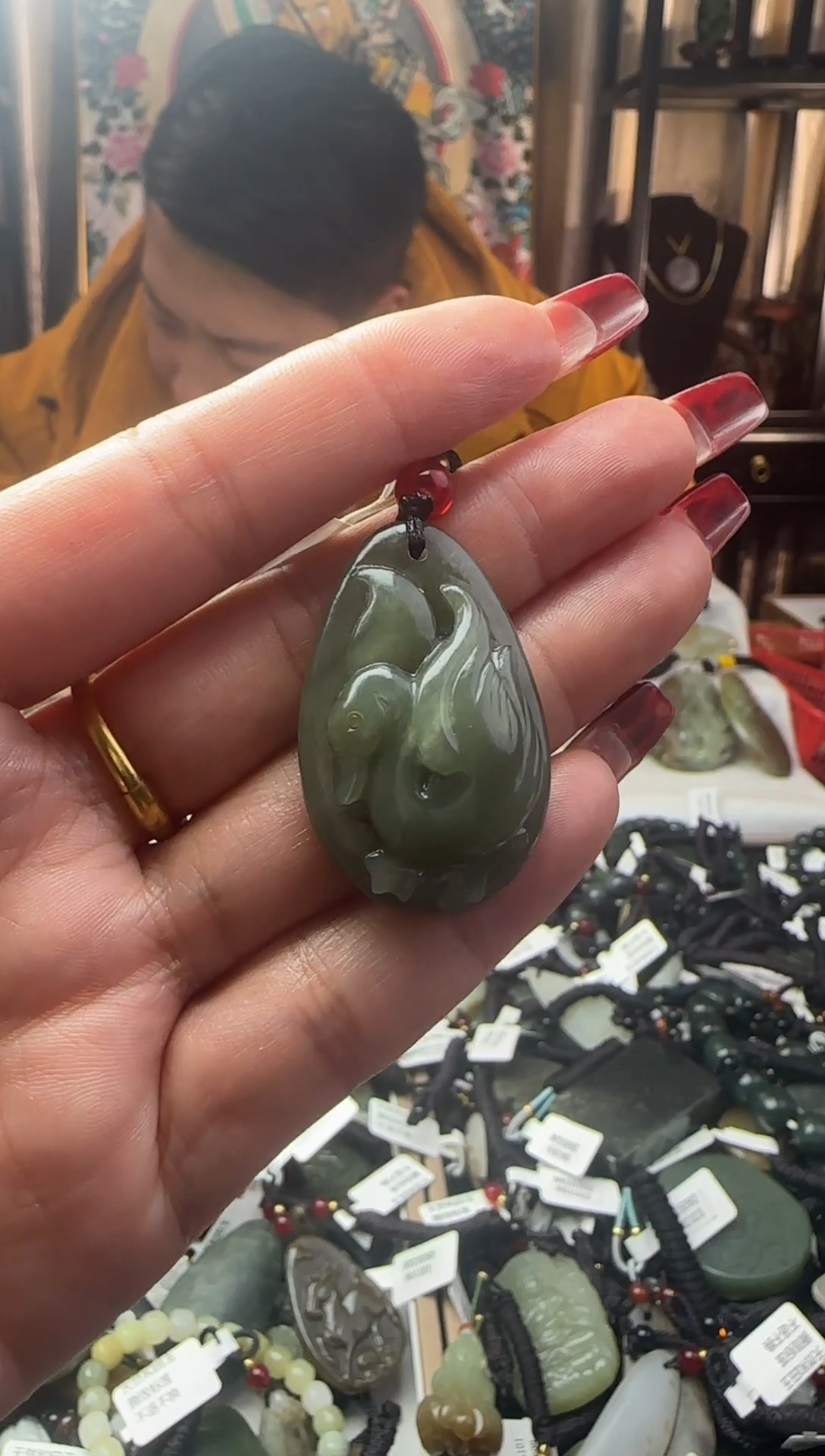 颈饰未镶嵌和田玉846486