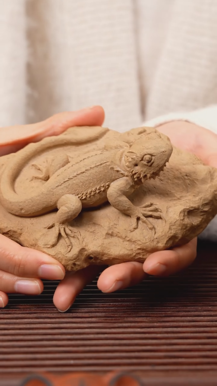 【闪购商品】紫砂茶宠沙漠蜥蜴