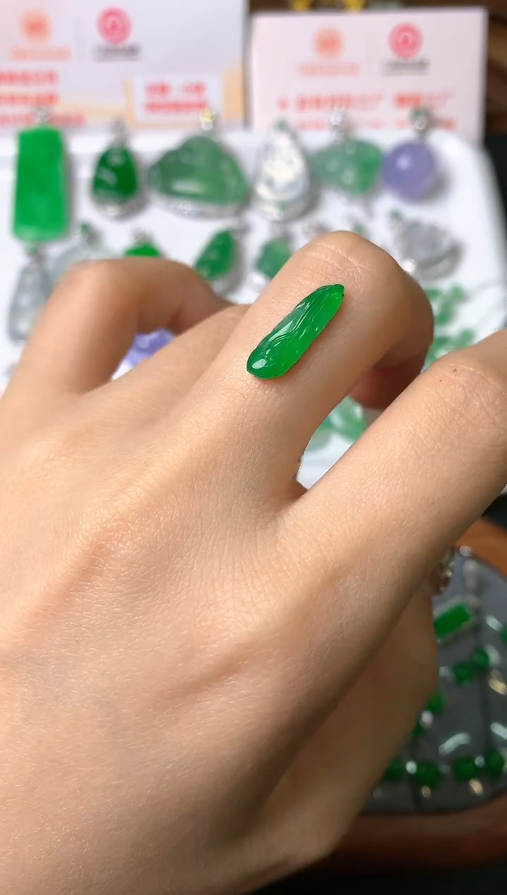 【闪购商品】定制翡翠未镶嵌裸石（镶嵌定制）