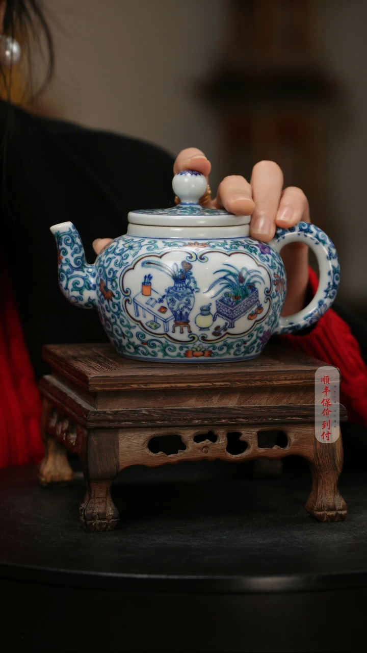 【闪购商品】摆件瓷器摆件斗彩