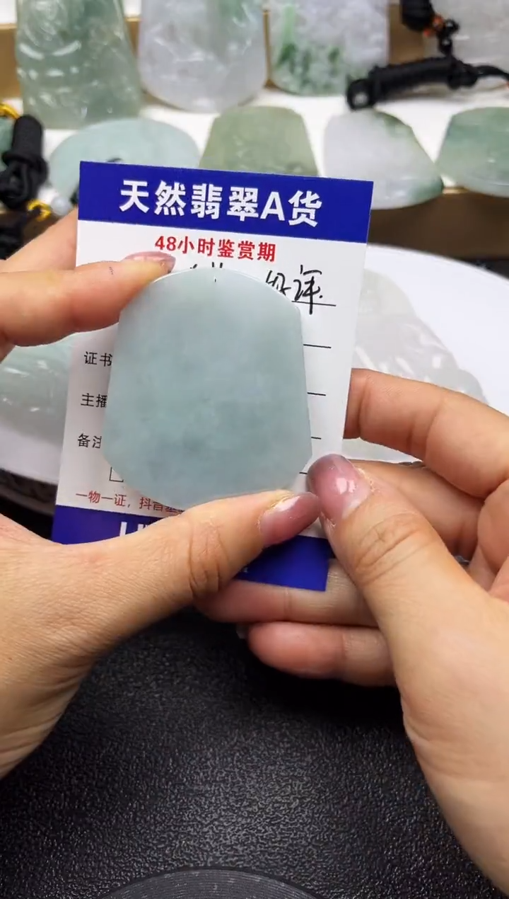 颈饰未镶嵌翡翠              