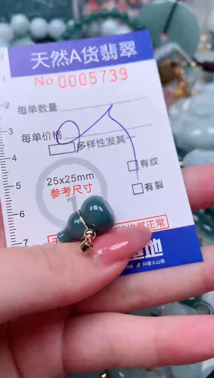 【闪购商品】翡翠颈饰未镶嵌00005739