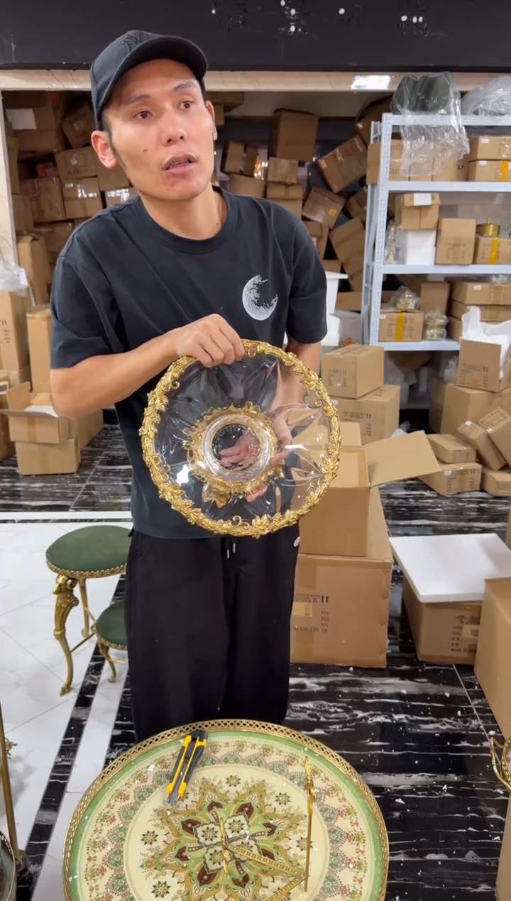 黄铜黛姿家居装饰品摆件  