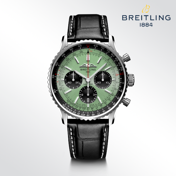 未使用 BREITLING/百年灵 航空计时B01/表径43mm/公价67800元