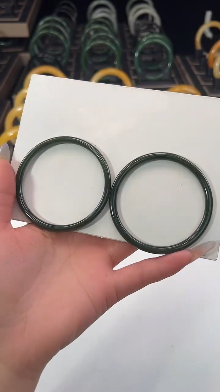 未镶嵌手镯和田玉56圈口004