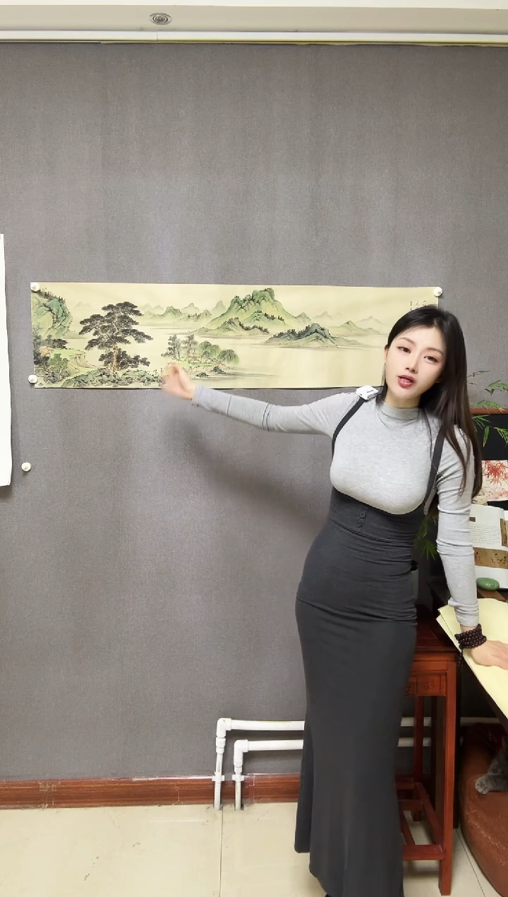 国画【新年福利】手绘国画仿古山水