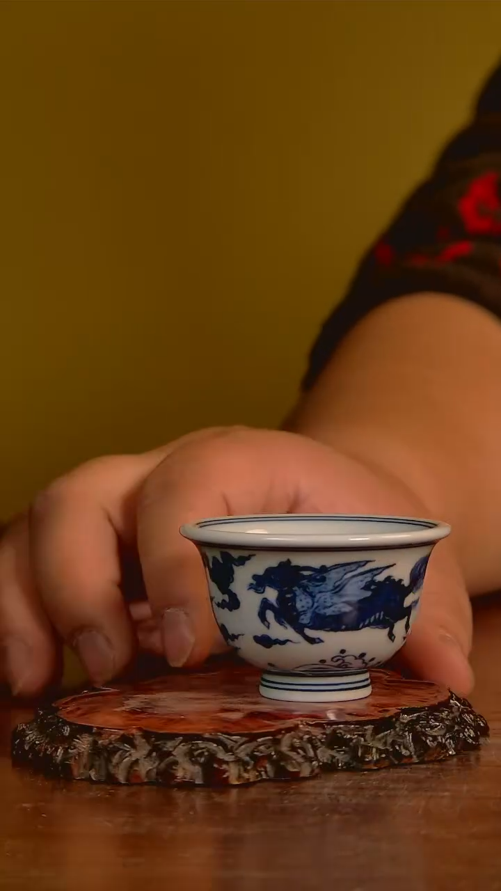 【闪购商品】杯手工手绘杯杯很美丽