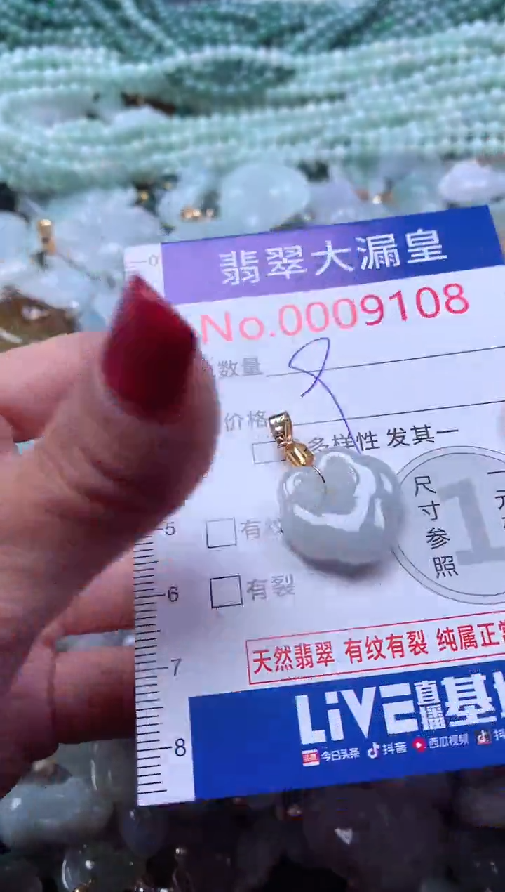 颈饰未镶嵌翡翠9108