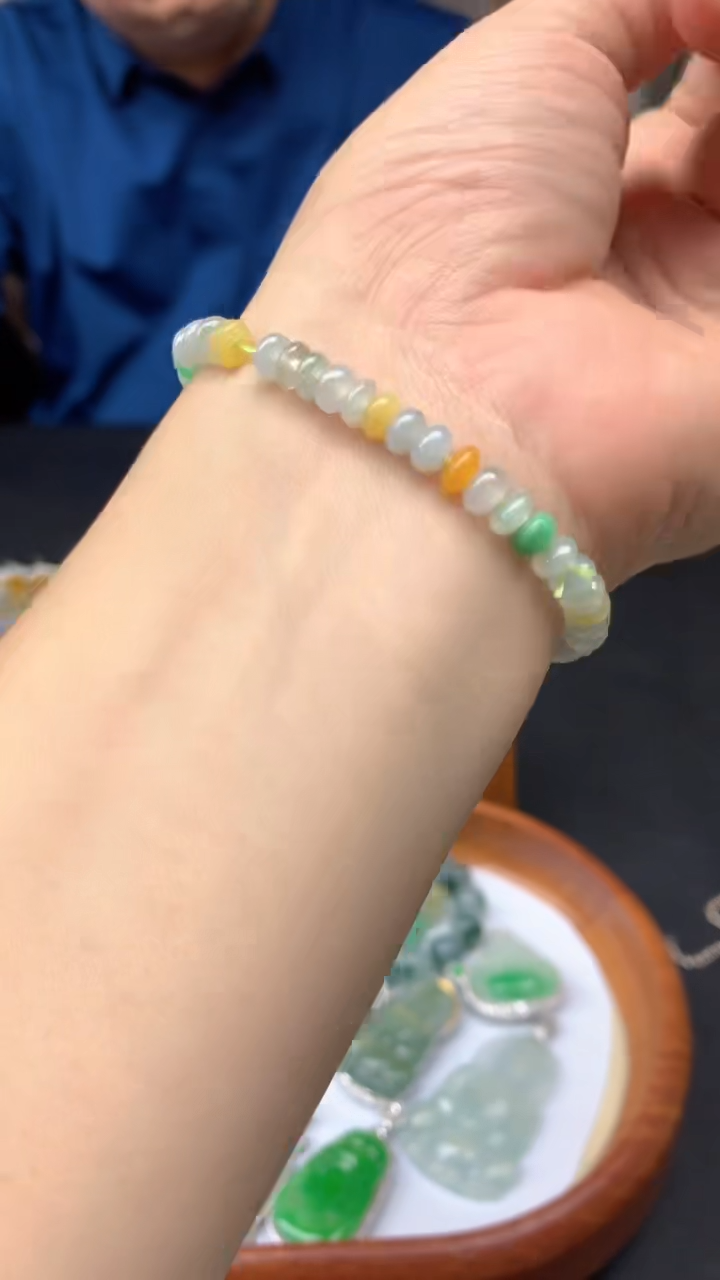 【闪购商品】翡翠手串未镶嵌162-天然翡翠