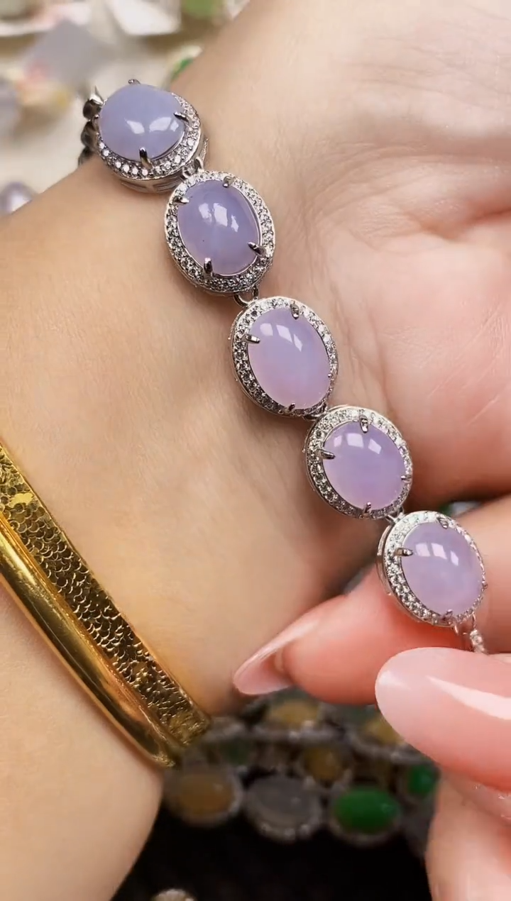 银S925镶嵌戒指翡翠1010