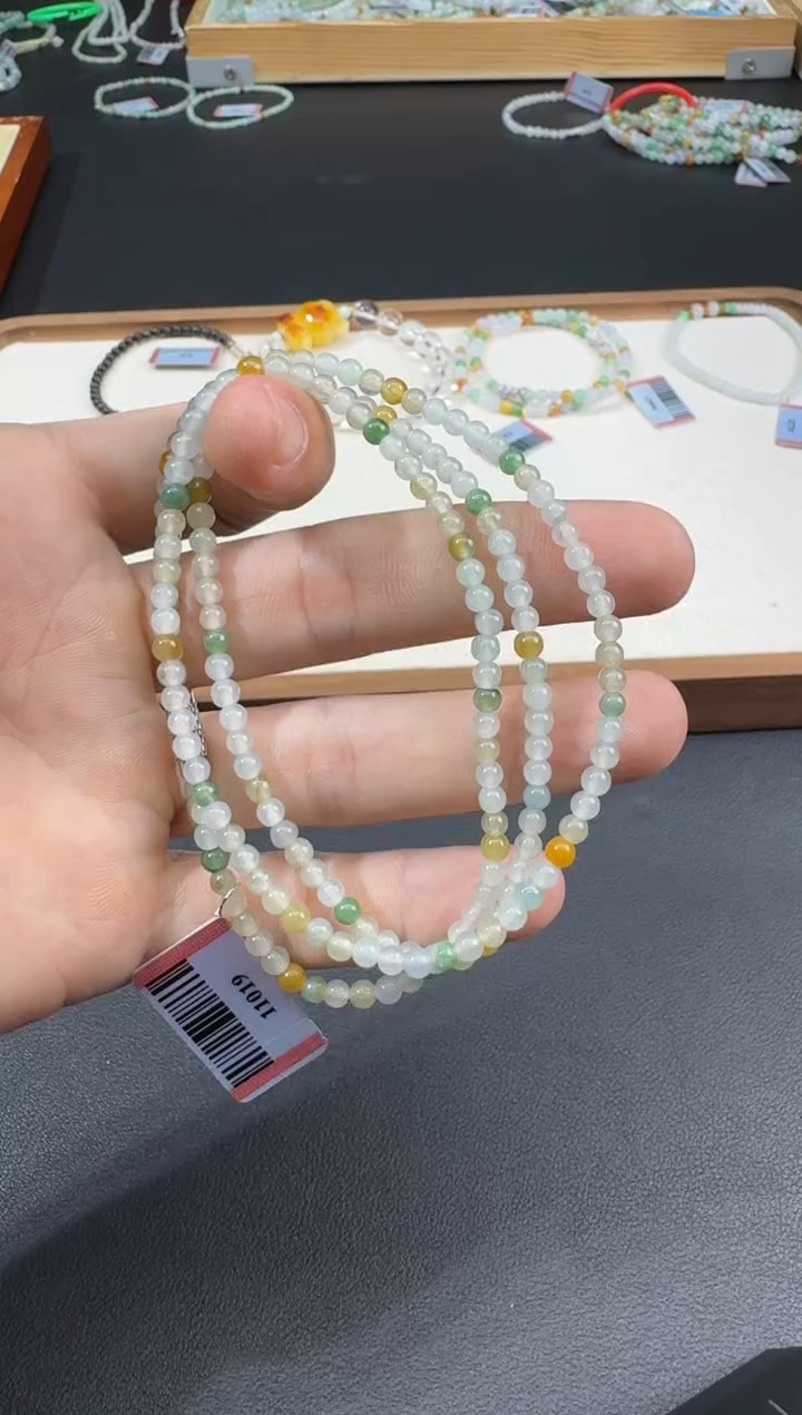 未镶嵌手串翡翠S0923-S1680-375