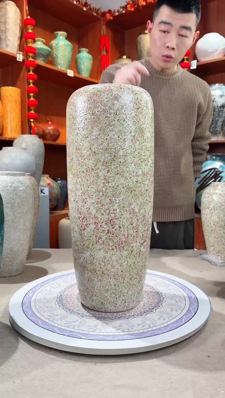 【闪购商品】瓶陶瓷花瓶 无花 绿野仙踪落地50cm