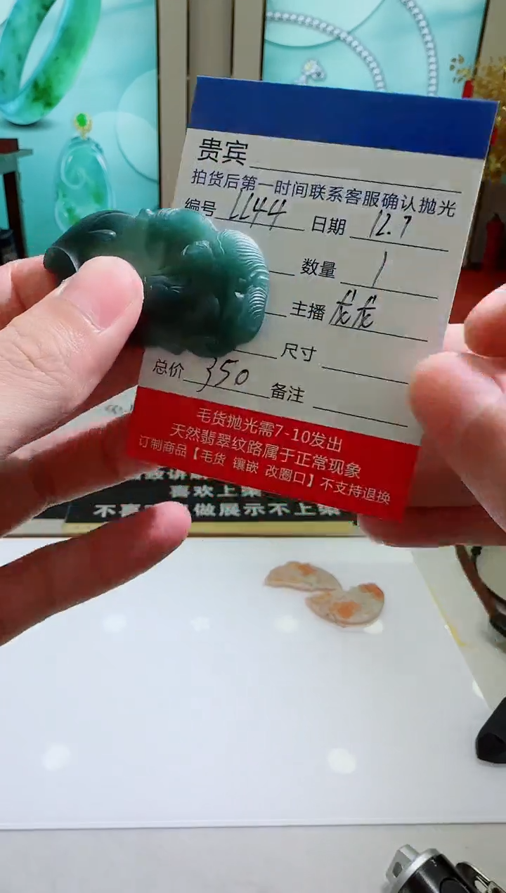 未镶嵌定制翡翠LL44翡翠吊坠-多样性发其一