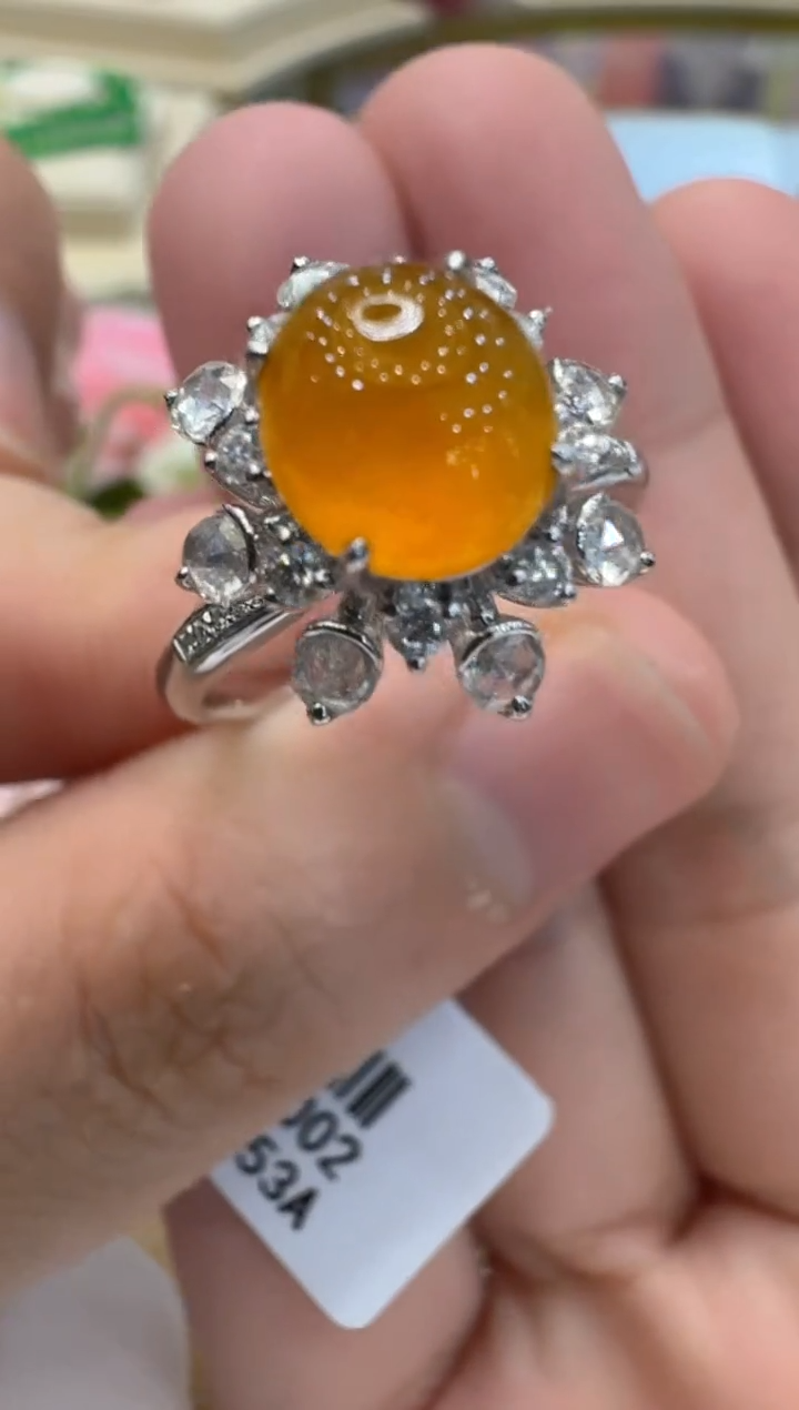 【闪购商品】翡翠戒指18K金镶嵌多样性团购发一件