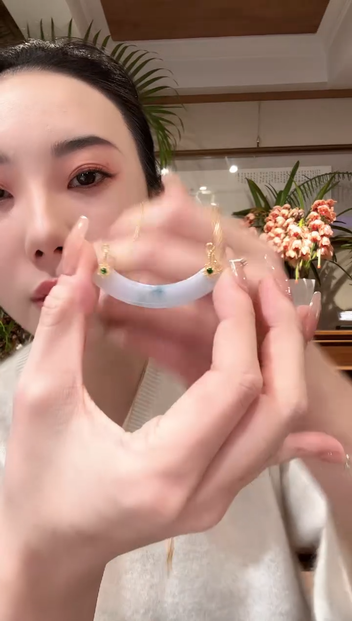 【闪购商品】翡翠颈饰未镶嵌国风