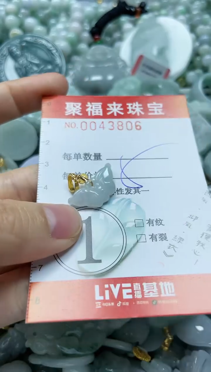 【闪购商品】翡翠颈饰未镶嵌闪购0043806
