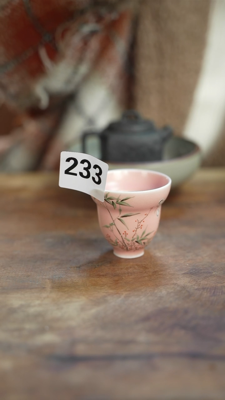 【闪购商品】杯233等烟雨陶瓷手工主人杯