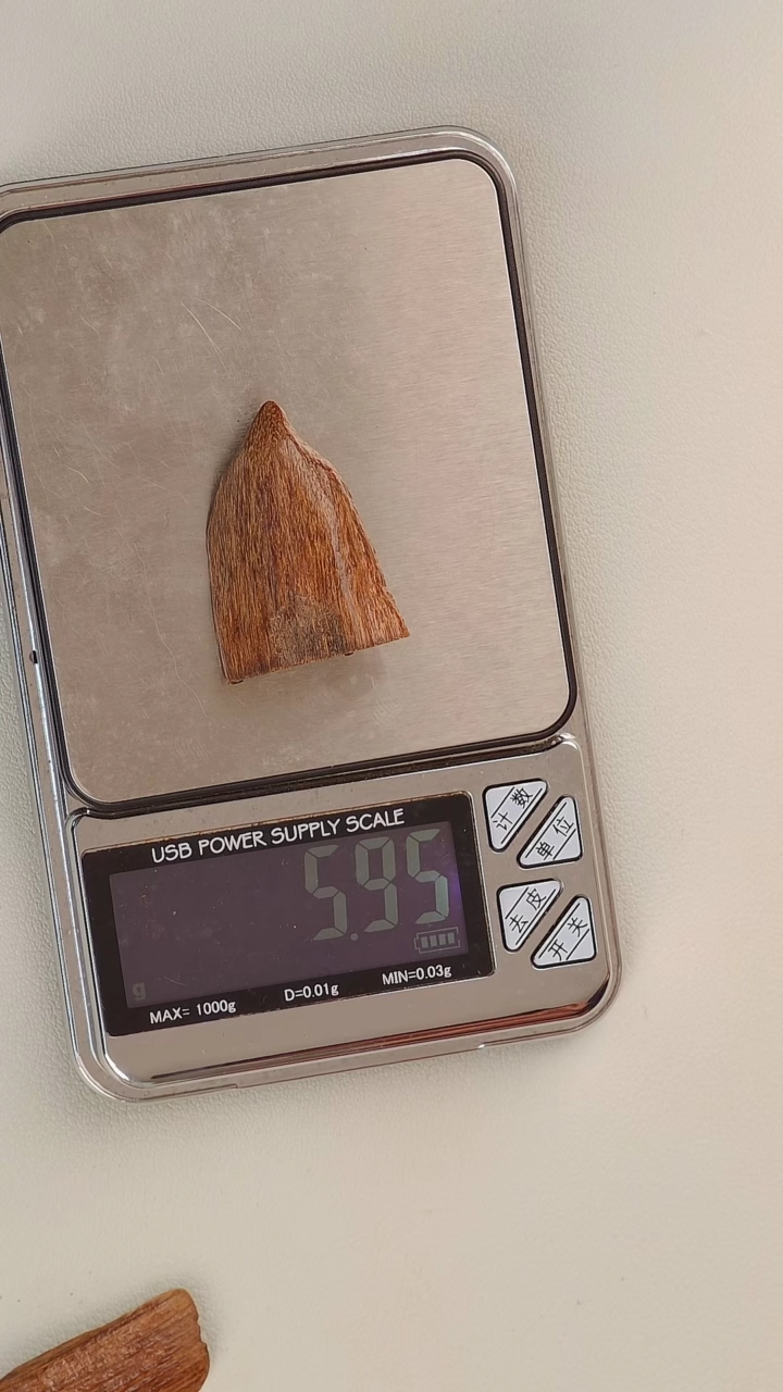 【闪购商品】沉香手把件缅甸密支那土沉沉水5.9g