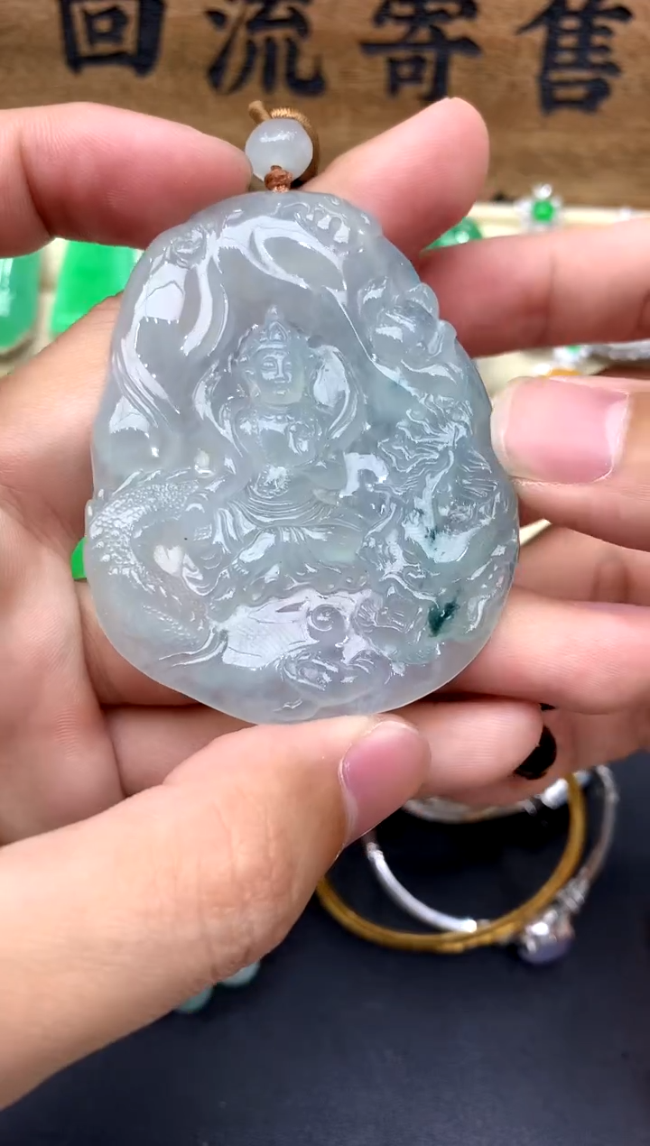 【闪购商品】翡翠颈饰未镶嵌52-中国好珍宝