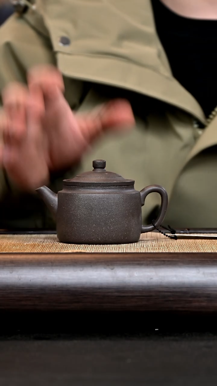 【闪购商品】紫砂茶壶ZP12339 云钟 天青