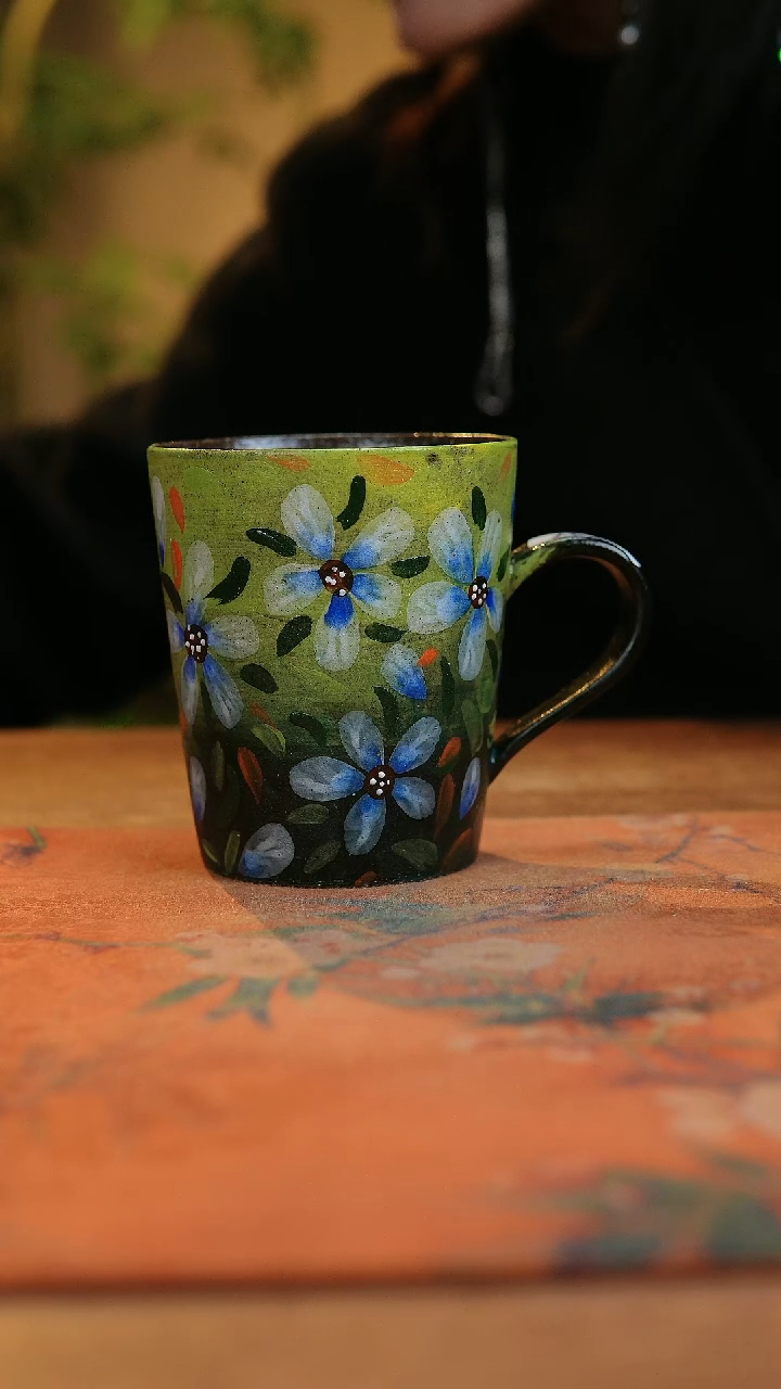 【闪购商品】瓷片1667景德镇手工手绘釉下彩高温瓷