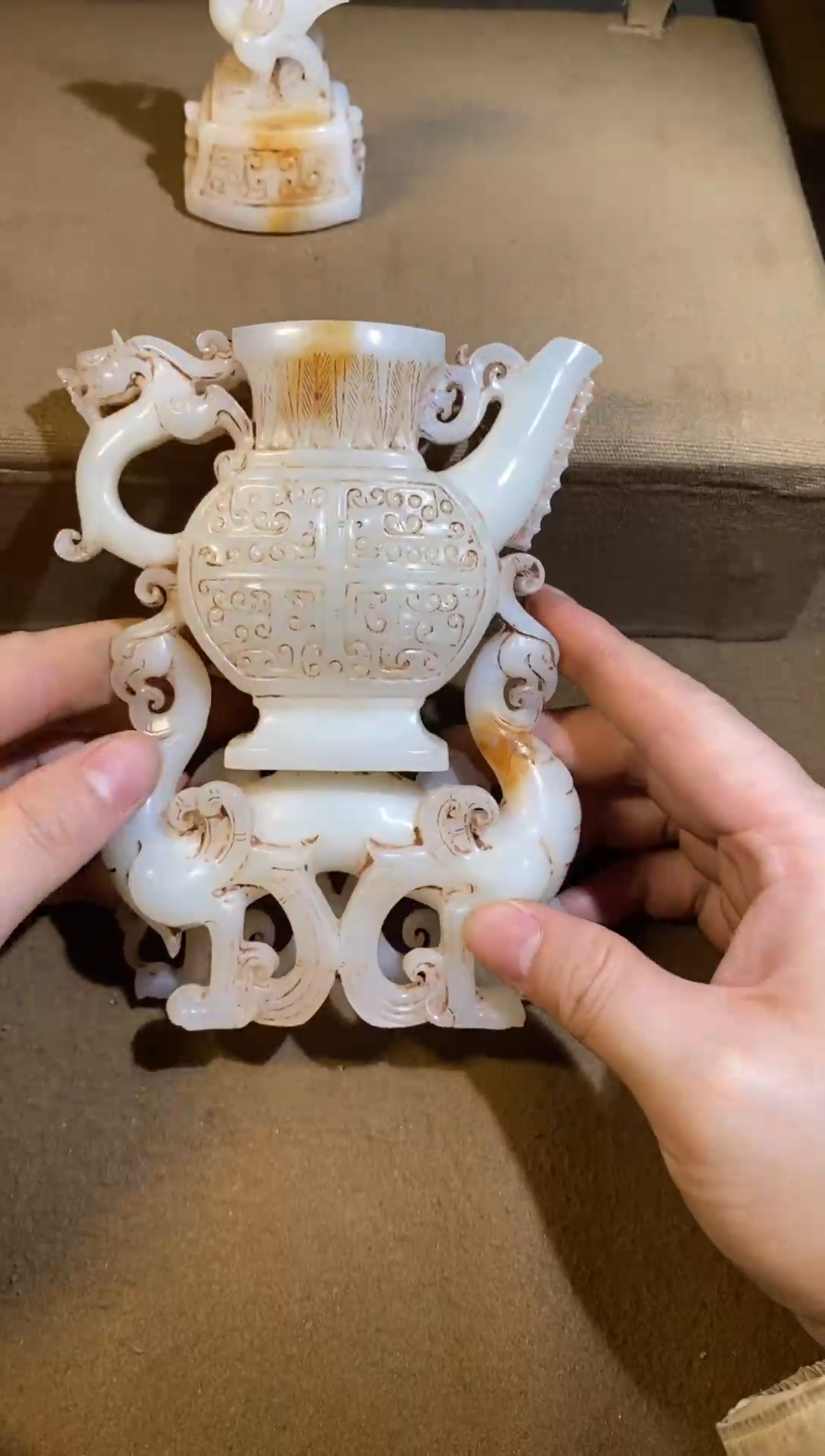 【闪购商品】和田玉（糖玉）挂件未镶嵌1