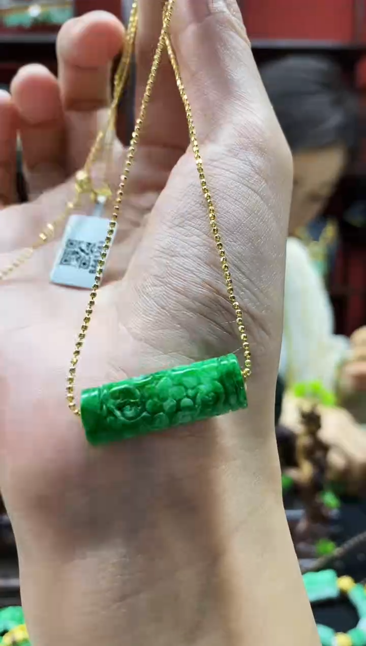 颈饰未镶嵌翡翠翡翠吊坠