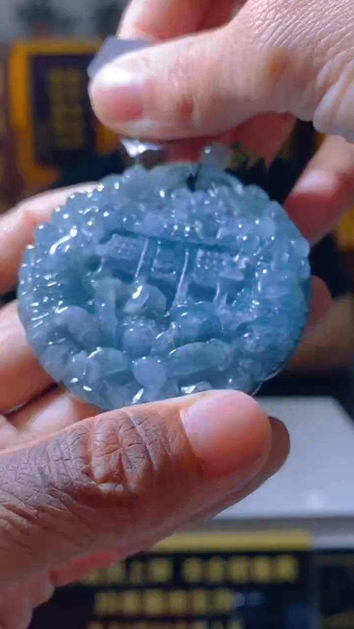 定制翡翠未镶嵌毛货闪购链接WL023带珠链