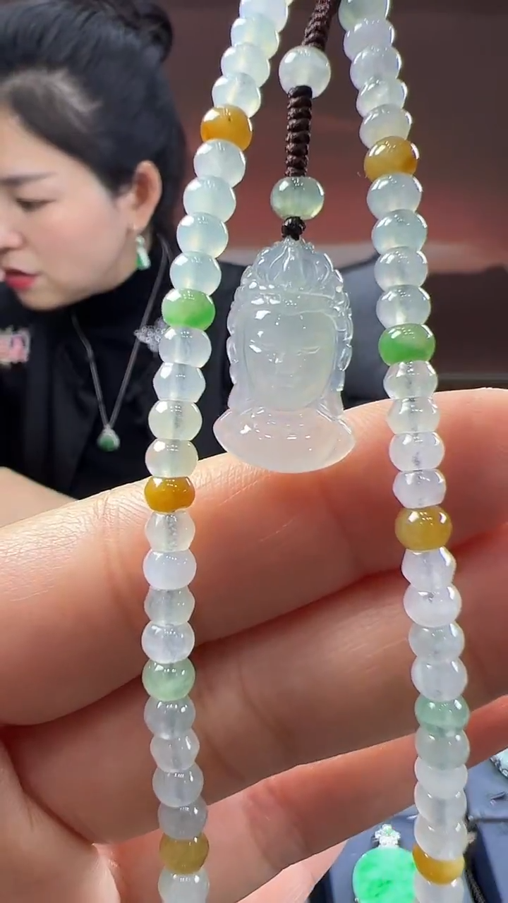 未镶嵌挂件翡翠手机链