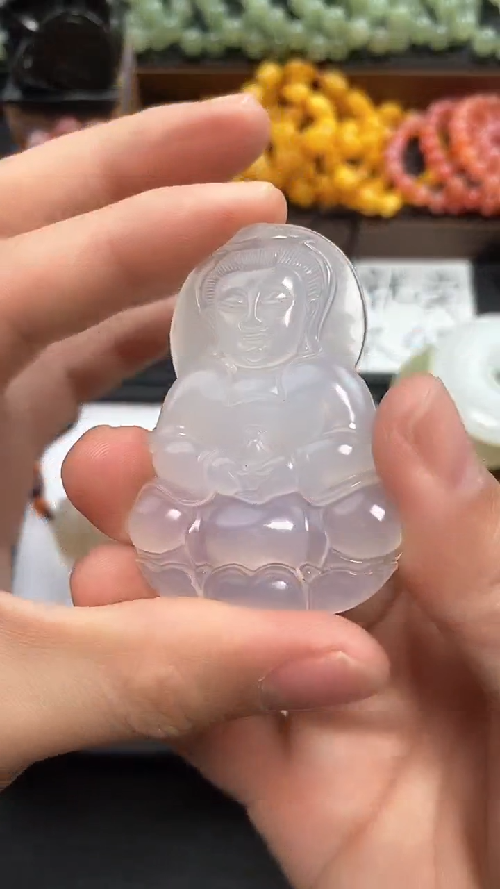 【闪购商品】玛瑙/玉髓观音未镶嵌1