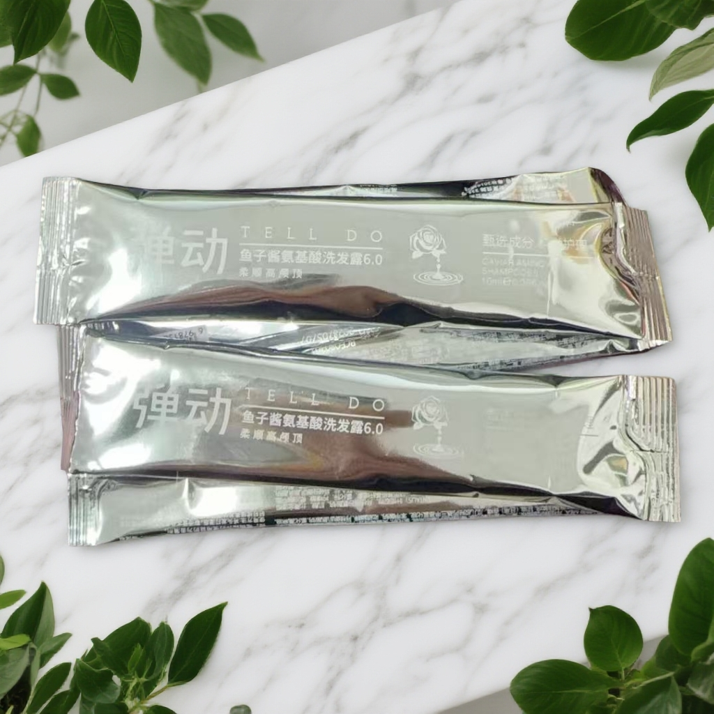 弹动鱼子酱洗发露