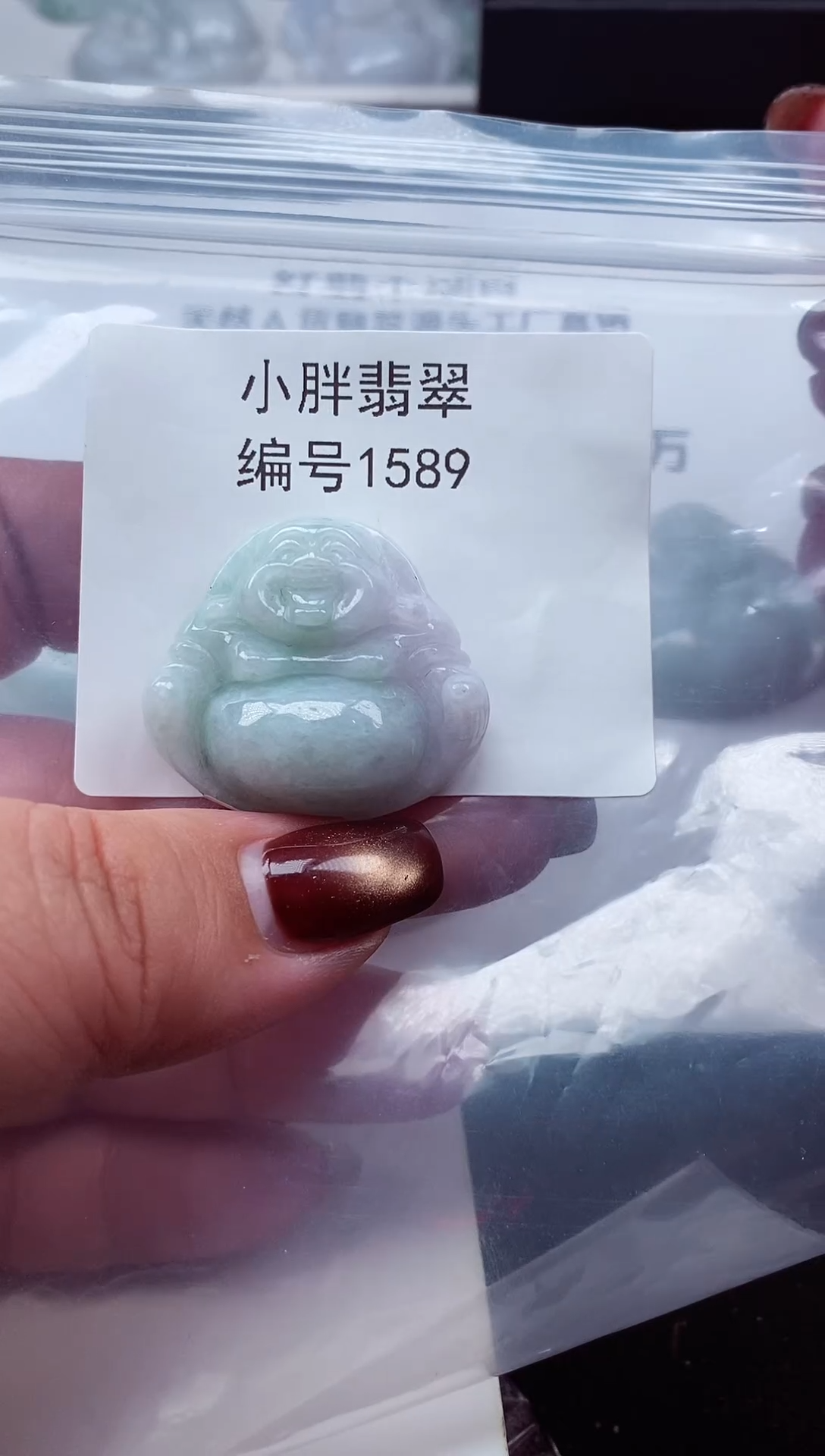 颈饰未镶嵌翡翠缅甸天然A货翡翠1589