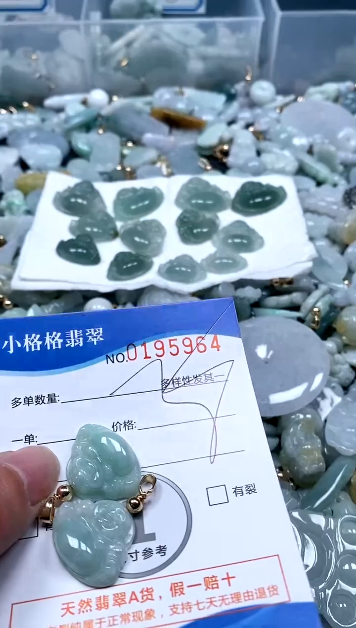 【闪购商品】翡翠颈饰未镶嵌闪购商品0195964