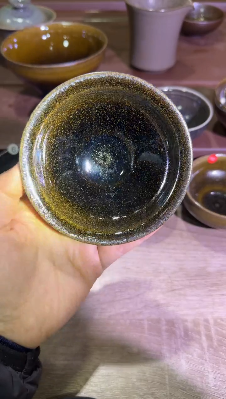 【闪购商品】茶盏19灰贝天花板#古宋龙窑#开窑现场